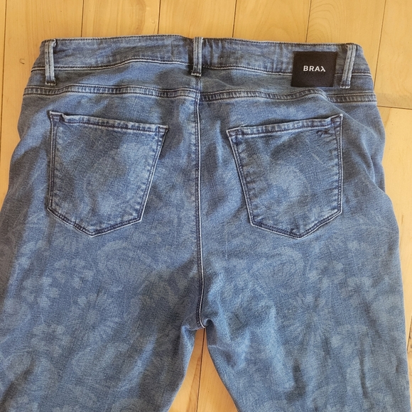 Brax straight leg jeans with floral pattern - Picture 3 of 10